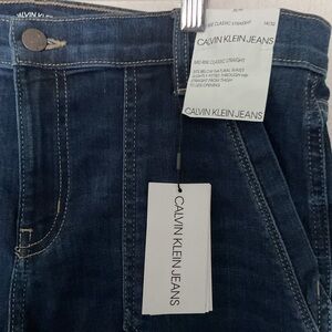 NWT Calvin Klein Women's Jeans mid rise 14/32